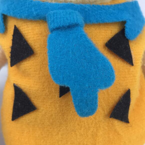 Vintage Nanco Fred Flintstone Plush Ornament 7'' 1980 Hanna-Barbera Collectible - Picture 5 of 8